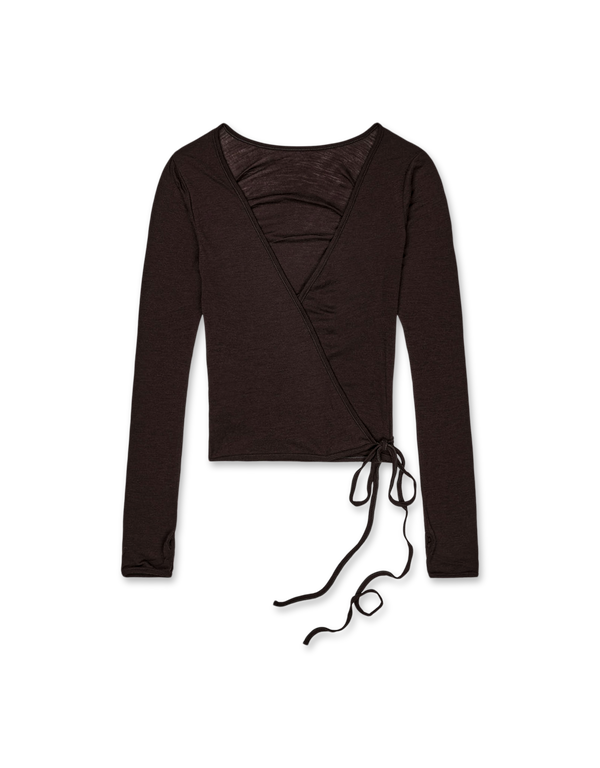 Luna Wrap Blouse