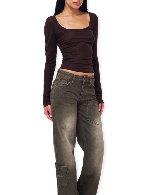 KERNEMILK Roga Blouse Brown shirts