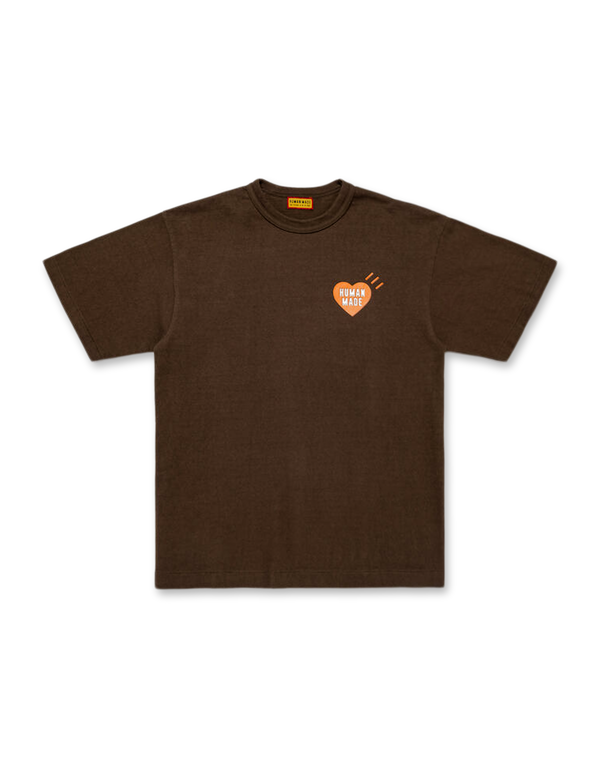 HUMAN MADE Graphic T-Shirt Brown short sleeved t shirts