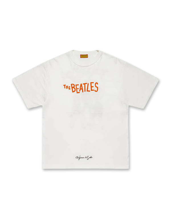 HUMAN MADE The Beatles Graphic T-Shirt White short sleeved t shirts