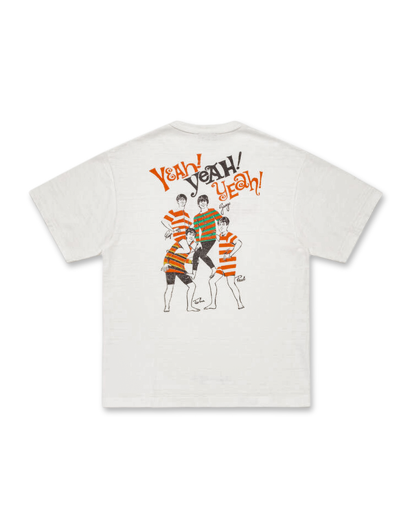 HUMAN MADE The Beatles Graphic T-Shirt White short sleeved t shirts