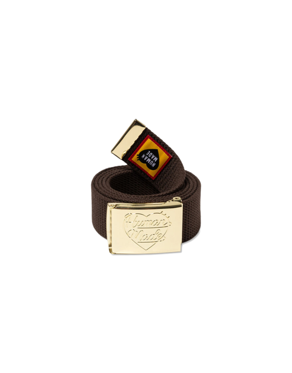 HUMAN MADE Web Belt Brown belts
