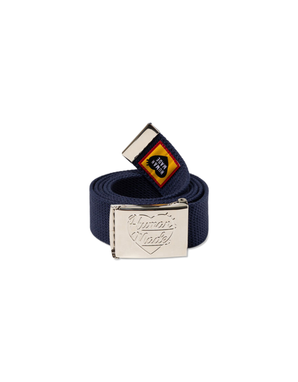 HUMAN MADE Web Belt Navy belts