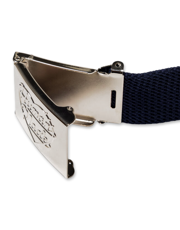 HUMAN MADE Web Belt Navy belts