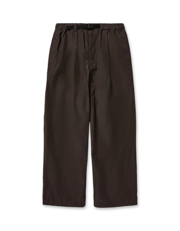 Snow Peak Wool Nylon Taffeta Trousers Dark Brown trousers