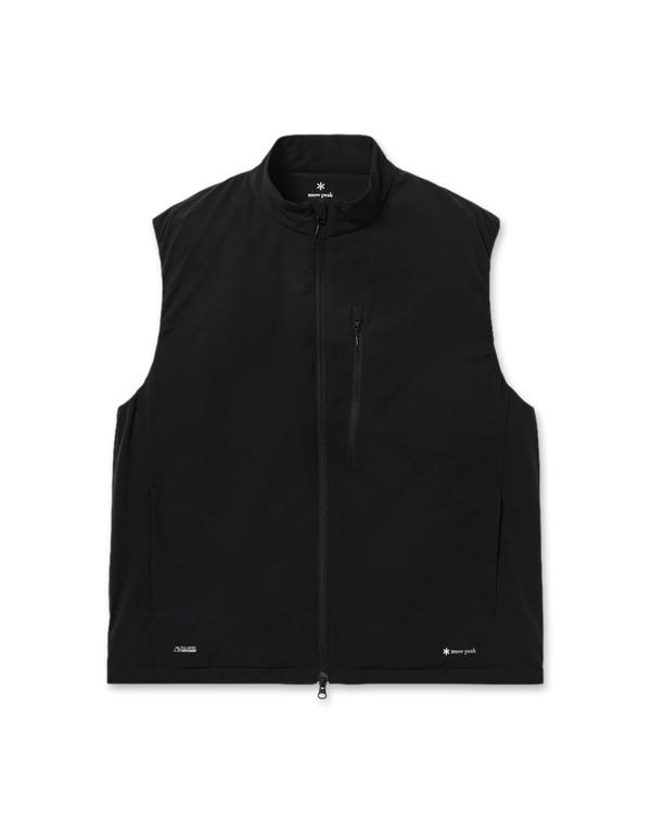 Snow Peak Breathable Insulated Vest Black vests