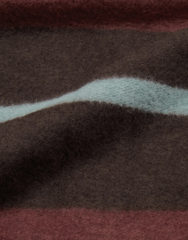 thisisneverthat Brushed Striped L/S Brown long sleeved t shirts
