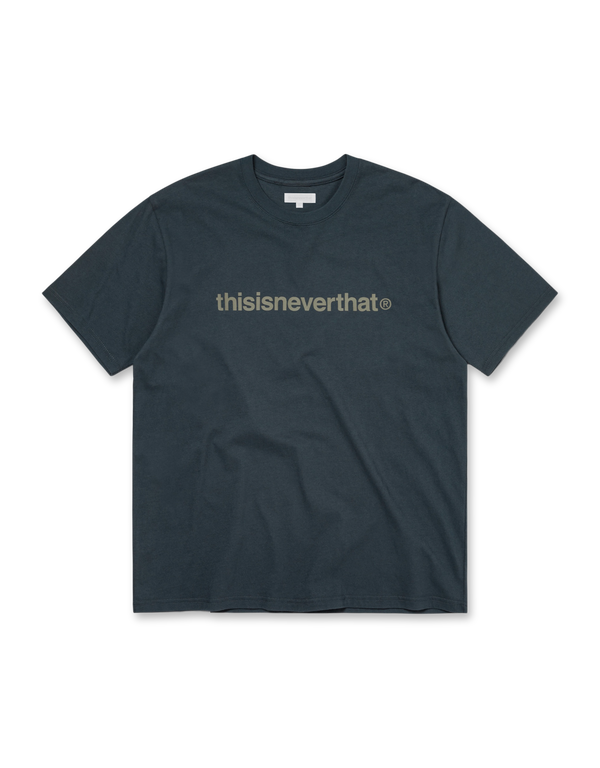 thisisneverthat T-Logo Tee Blue Grey short sleeved t shirts