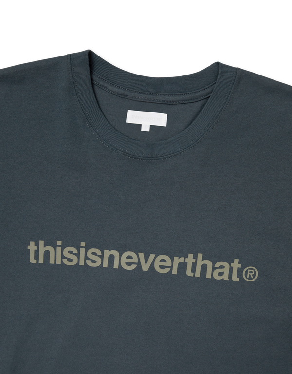 thisisneverthat T-Logo Tee Blue Grey short sleeved t shirts