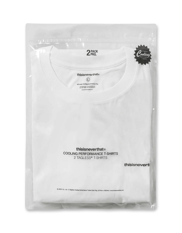 thisisneverthat SP-Logo 2-Pack Cooling Performance Tee White short sleeved t shirts