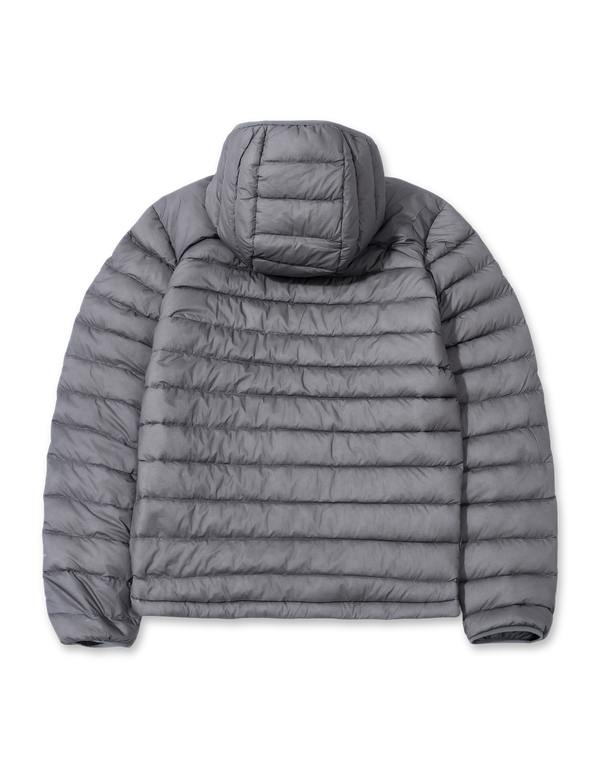 Hiking Patrol Horizon UL 800FP Hooded Down Jacket Slate Brown puffer jackets