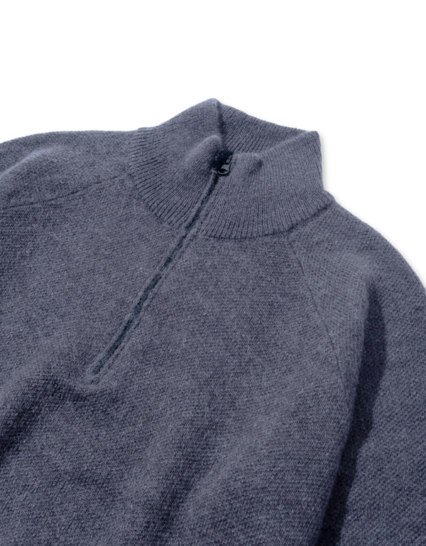 Hiking Patrol Essence Mohair Mixed Knit Top Slate Brown pullovers
