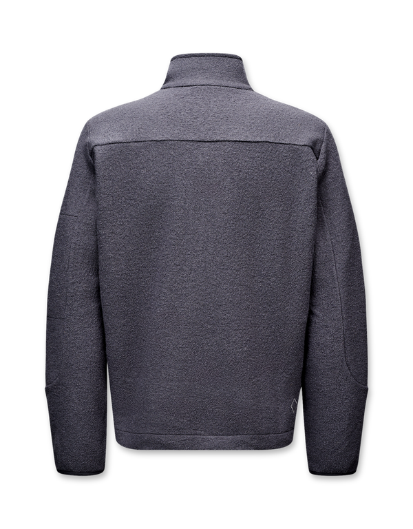 Off-Race Boiled Wool Half-Zip