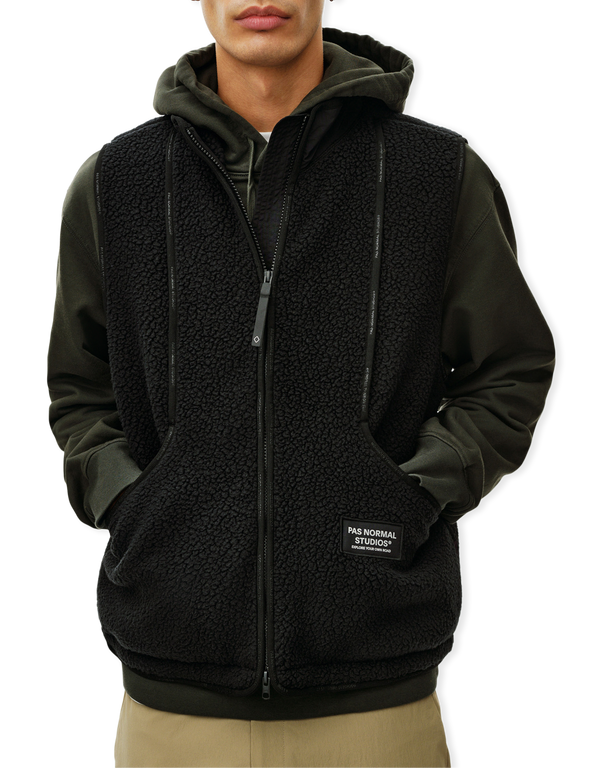 Off-Race Pile Fleece Vest