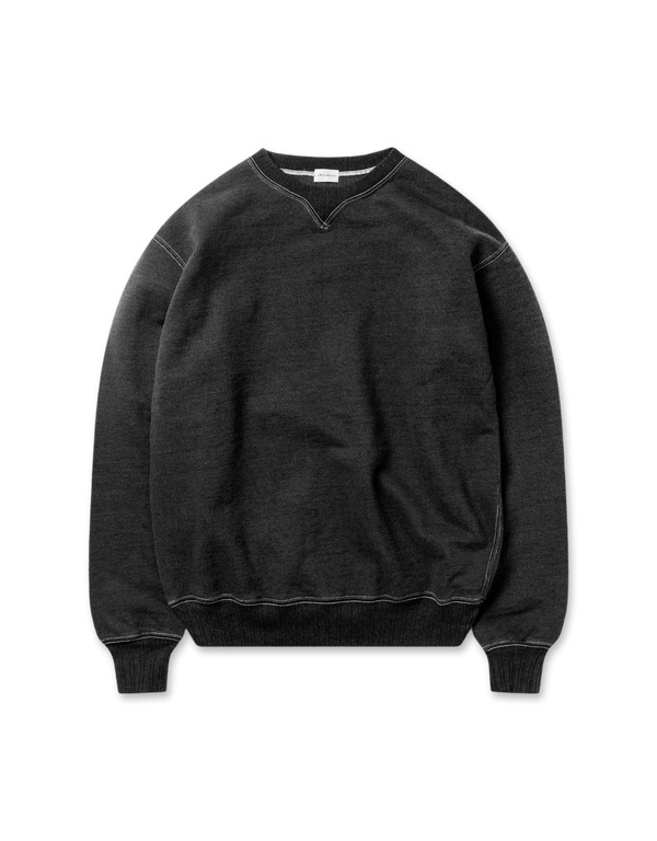 Khakis Multi-Grain Crewneck Charcoal sweatshirts