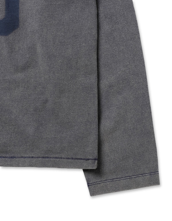 Khakis Bench L/S Tee Navy long sleeved t shirts