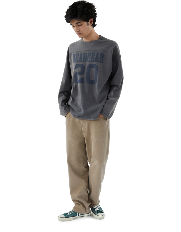 Khakis Bench L/S Tee Navy long sleeved t shirts