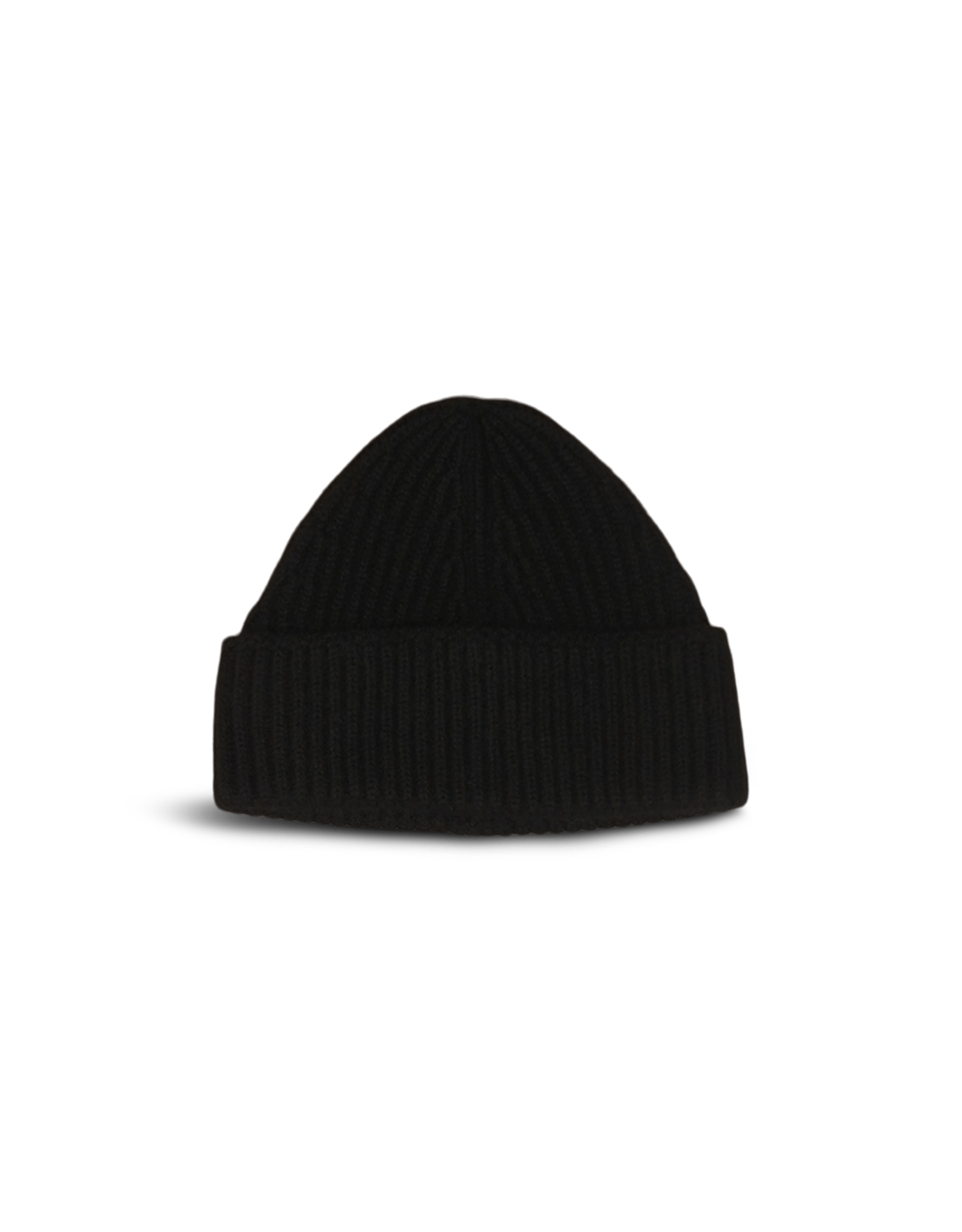 Cashmere Ribbed Beanie