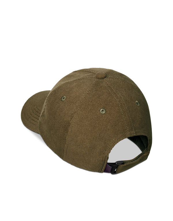 Pas Normal Studios Off-Race Tech Corduroy Cap Deep Olive caps