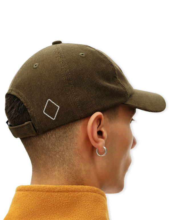 Pas Normal Studios Off-Race Tech Corduroy Cap Deep Olive caps