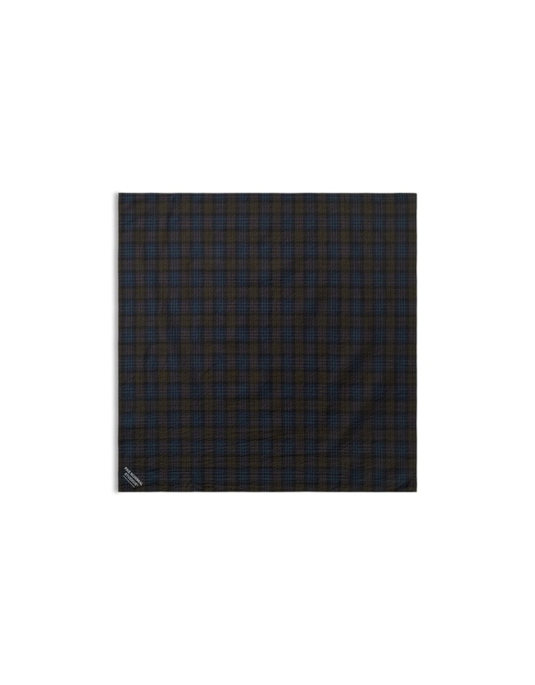 Pas Normal Studios Off-Race Seersucker Bandana Dark Navy other hats