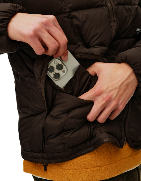 Pas Normal Studios Off-Race Down Liner Jacket Dark Coffee jackets