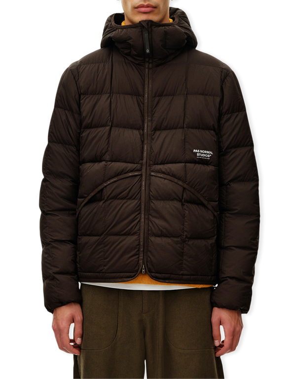 Pas Normal Studios Off-Race Down Liner Jacket Dark Coffee jackets