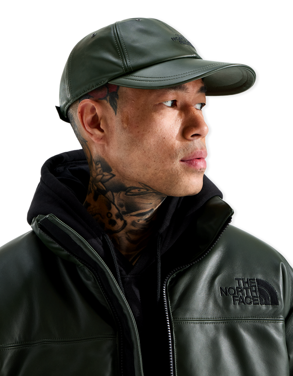 The North Face Hat Leather Pack Bottle Green hats