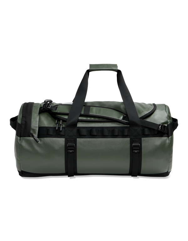 The North Face Base Camp Duffel Leather Pack Bottle Green bags