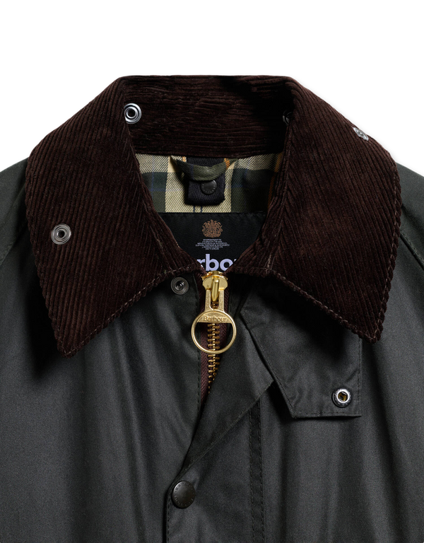 Barbour Classic Bedale Wax Jacket Sage coats
