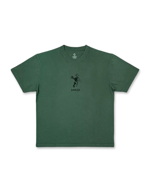 Dancer OG Logo Tee Green short sleeved t shirts