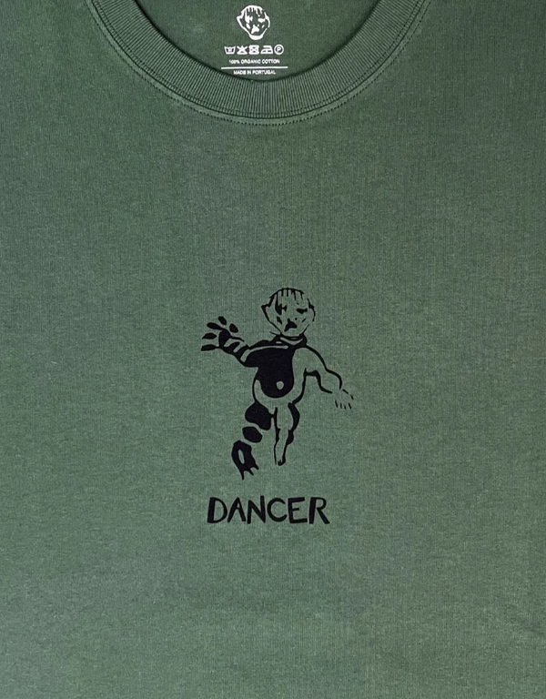 Dancer OG Logo Tee Green short sleeved t shirts
