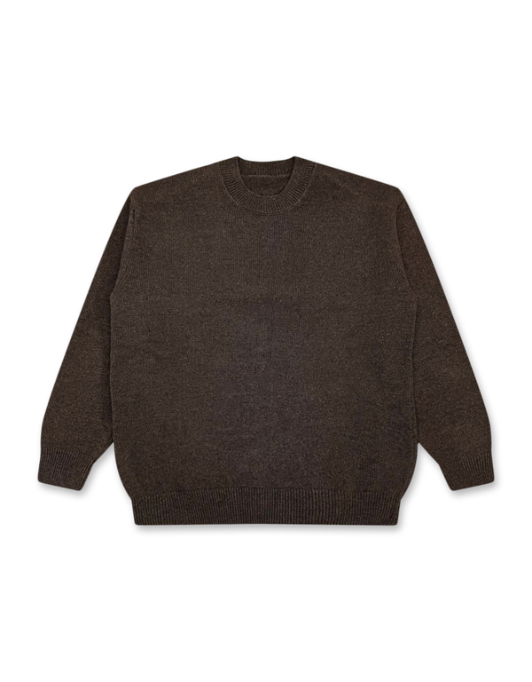 Dancer Inside Out Headknit Sweater Brown sweaters