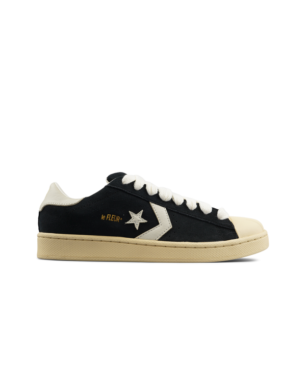 CONVERSE Pro Leather Low x GOLF Le Fleur Black sneakers