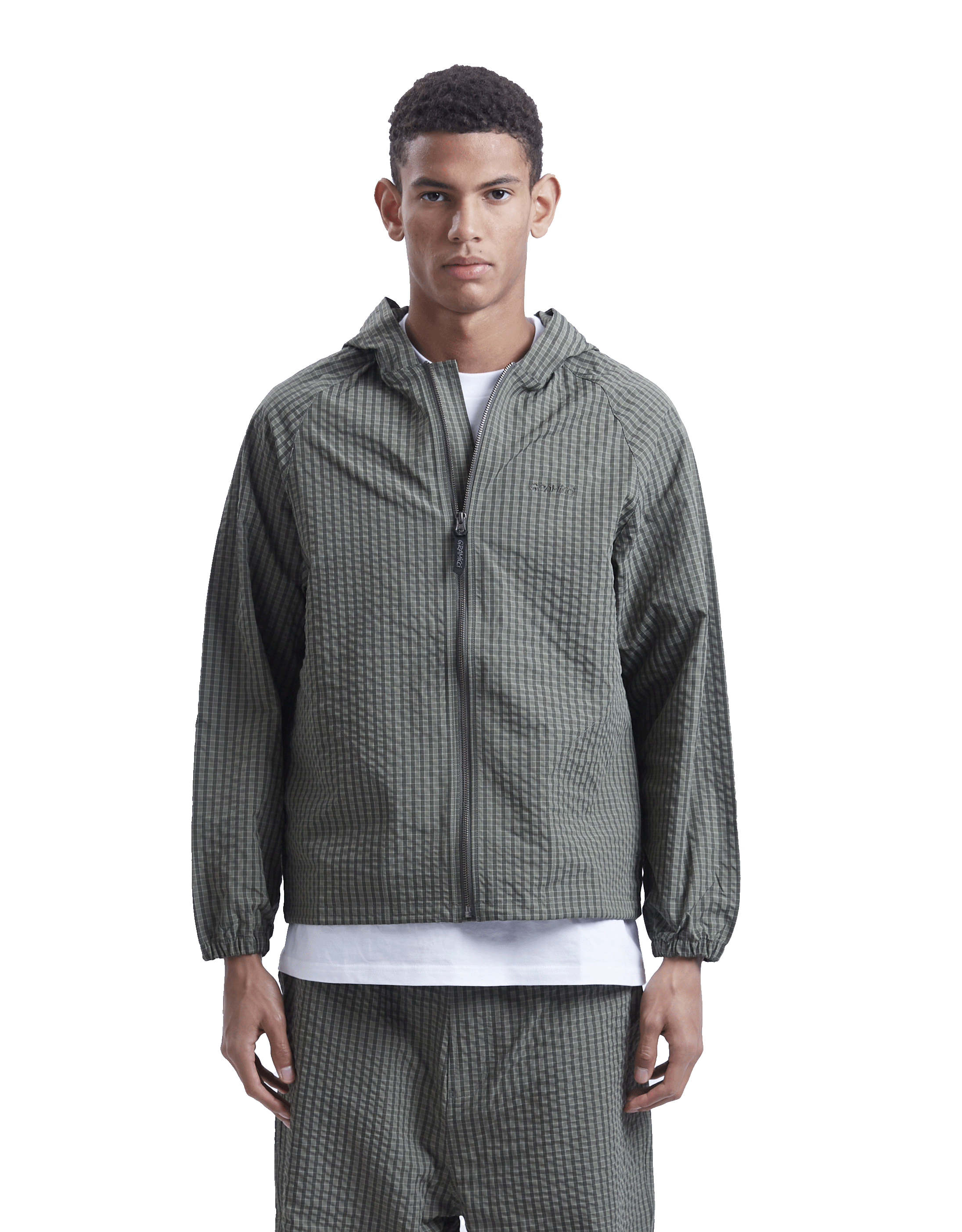 Northside Plaid Hooded Jacket