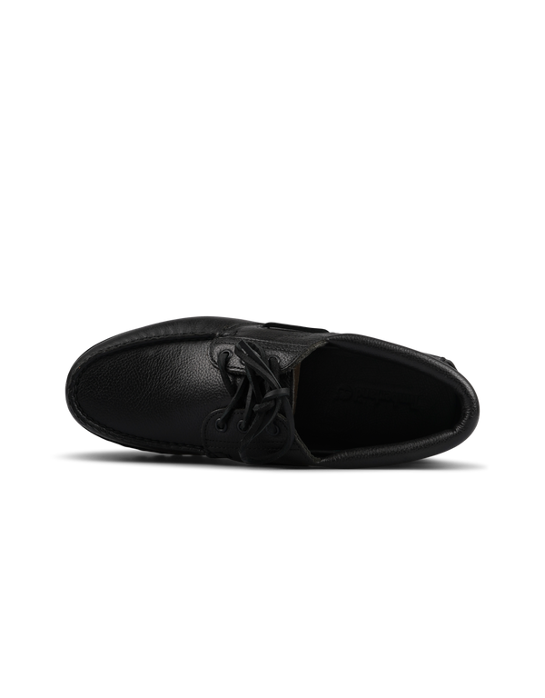 Timberland Authentic Boat Shoe All Over Black Full Grain loafers