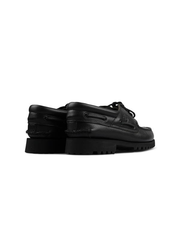 Timberland Authentic Boat Shoe All Over Black Full Grain loafers