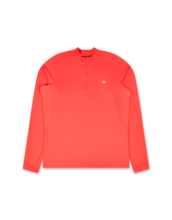 Nike ACG DF Wildsee QZ LS Top Lt Crimson long sleeved t shirts