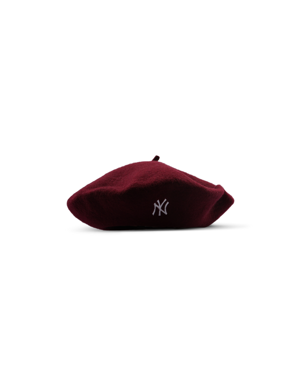 New York Yankees Wool Script Beret