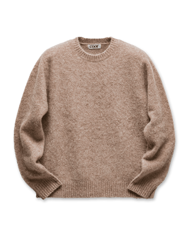 COOR Hairy Alapaca - Blend Crewneck Sweater | Rezet Store