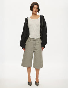 oval square City Denim Shorts | Rezet Store