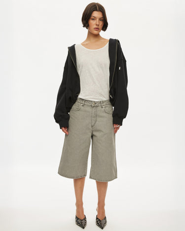 oval square City Denim Shorts | Rezet Store