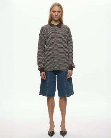 oval square Steffi Oversized Polo | Rezet Store