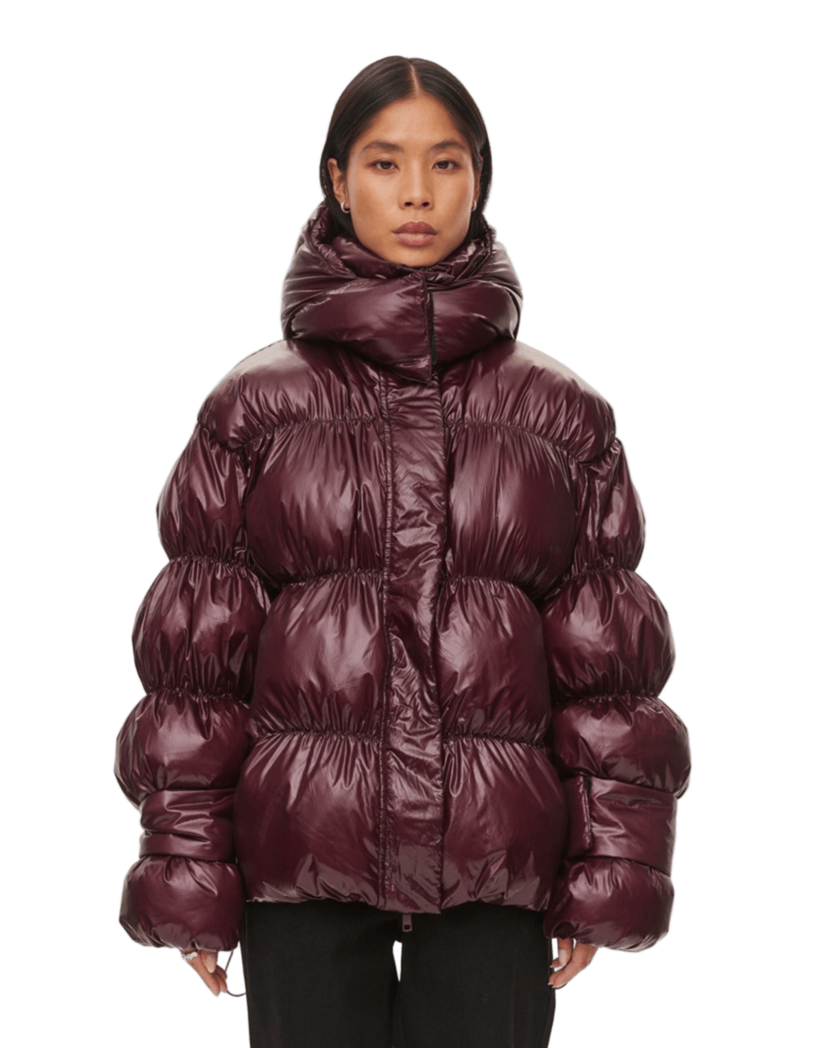 oval square Active Hood Jacket | Rezet Store