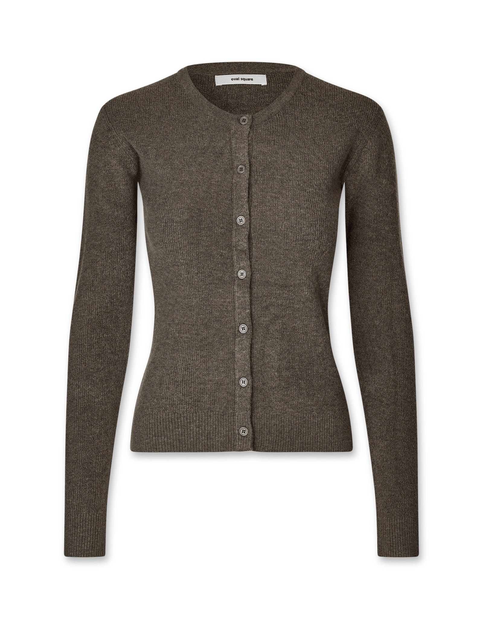 oval square Alanis Knit Cardigan | Rezet Store