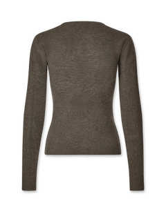 oval square Alanis Knit Cardigan | Rezet Store