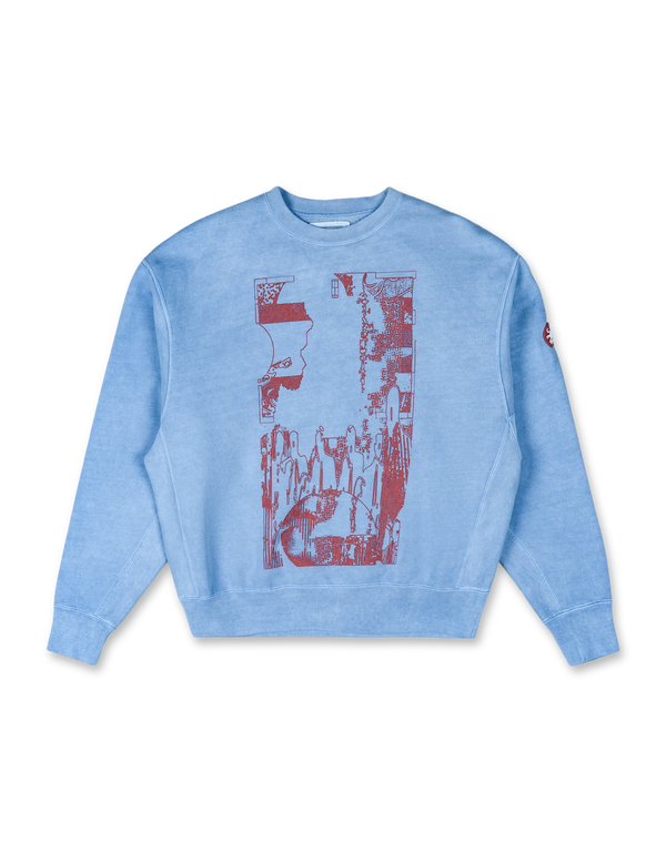 Overdye Plain Speech Crew Neck