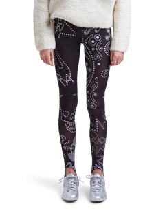 Rhinestuds Legging Knit