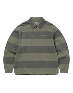Half Zip Polo Sweatshirt