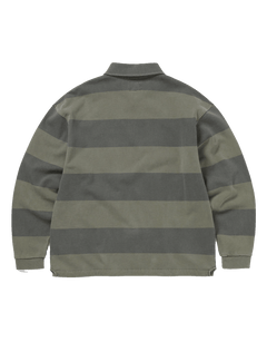 Half Zip Polo Sweatshirt